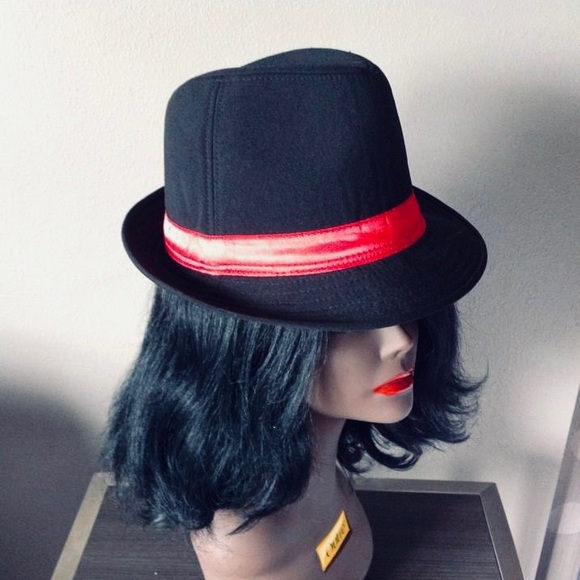Black Fedora (w) Red Band - Picture 5 of 8